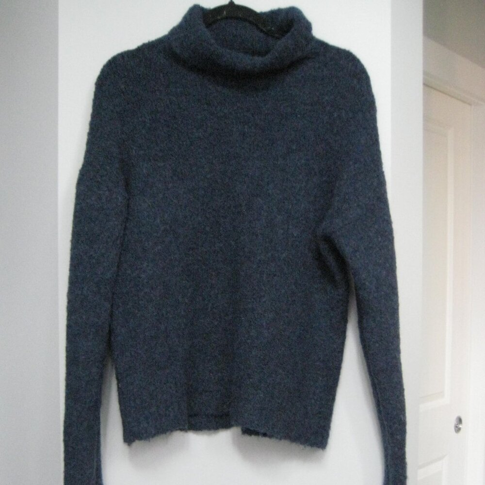 Alpaca blend turtleneck oversized sweater